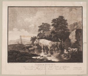 Sommarkvällen av Heinrich Grosch
