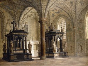 Roskilde domkyrka, Danmark, 1874