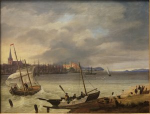Kiel och Kielfjorden av Heinrich Hintze