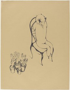 Hallucinationer (Hallucinationer) av Heinrich Hoerle