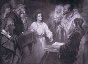 Jesus som ungdom, Bibbys Annual, 1916-1917 av Heinrich Karl Hofmann