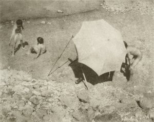 Der Malschirm II, 1909 eller tidigare, tryckt efter 1911 (fotogravyr)