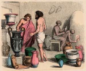Antikens Grekland: Keramik av Heinrich Leutemann