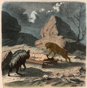 Ancient Orient, perser: avslöjar en dödlig kvarleva av Heinrich Leutemann