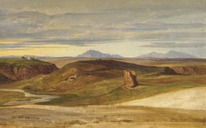 I Campagna, 1822 (olja på papper på duk)