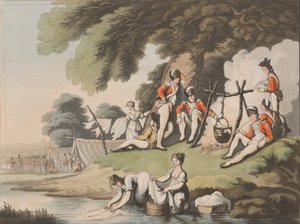 Soldiers Cooking, 1 april 1798.