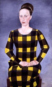 Ingeborg Stegeman, född Krause, konstnärens hustru, 1925