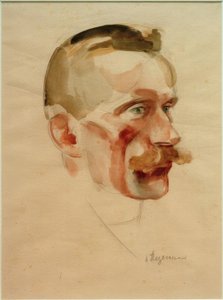 Porträtt av Wilhelm Werner, omkring 1926