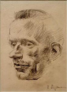 Porträtt av Wilhelm Werner, omkring 1926