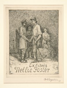 Boktavlor av Heinrich Vogeler
