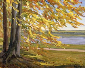sjön Starnberg; Starnberger See, 1911
