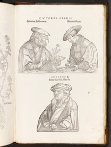 BT3.267.5 opp s896 Konstnärer och gravör, illustration från De historia stirpium commentarii insignes av Leonhart Fuchs, 1542