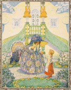 Snödrottningen från Tales av Hans Christian Andersen, pub. 1911
