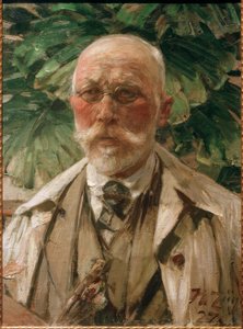 Självporträtt av Heinrich von Zügel