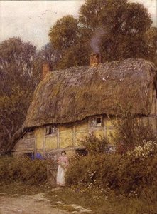 En Berkshire Cottage av Helen Allingham