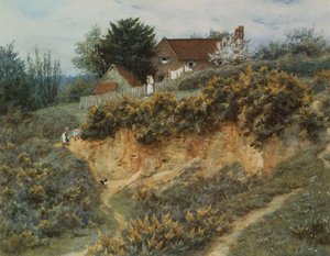 I Sandhills, Witley av Helen Allingham