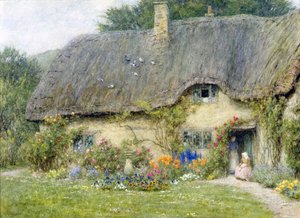 I Wroughton, Wiltshire (akvarell på papper)