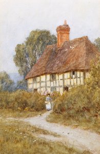 Gå shoppa av Helen Allingham