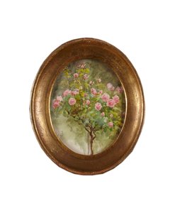 Rose Bush (akvarell på papper) av Helen Allingham