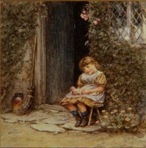 Favoritdockan av Helen Allingham