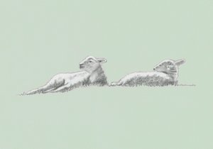 Gentle Spirits I, 2022 av Helen White