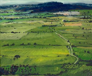 Utsikt från Tor I, 2008 av Helen White
