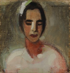 Flicka från Kalifornien I av Helene Schjerfbeck