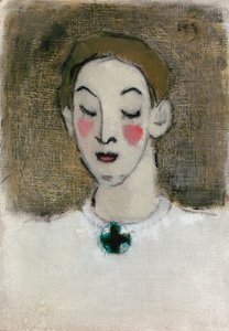 Sjuksköterska I (Kaija Lahtinen) av Helene Schjerfbeck