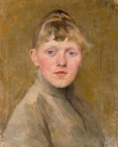 Självporträtt av Helene Schjerfbeck