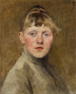Självporträtt, 1884-1885.