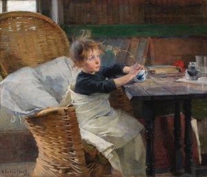 Den konvalescenta av Helene Schjerfbeck
