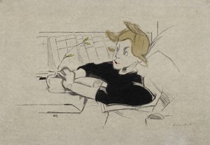 Den konvalescenta av Helene Schjerfbeck