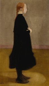 Skolflickan II, 1908. av Helene Schjerfbeck