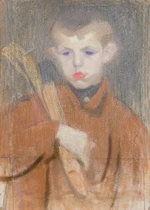 Vedhuggaren I av Helene Schjerfbeck