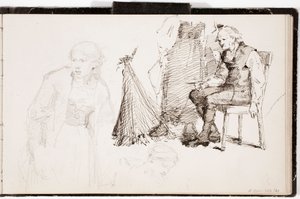Utan titel av Helene Schjerfbeck