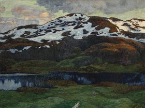 En sommarkväll vid Kallsjön
