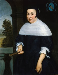 Porträtt av Anna van Gelder, ca 1664 (olja på duk)