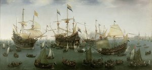 Återkomsten till Amsterdam av den andra expeditionen till Ostindien