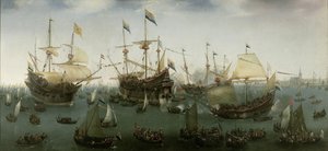 Återkomsten till Amsterdam av den andra expeditionen till Ostindien, 19 juli 1599