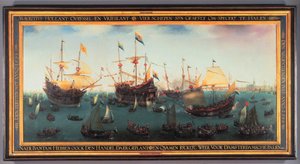 Återkomsten till Amsterdam av den andra expeditionen till Ostindien, 19 juli 1599, 1599