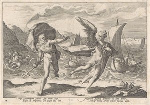 Coronis förvandlas till en kråka Metamorphoses of Ovid (serietitel)