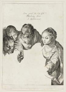 Herdarnas tillbedjan av Hendrick Goltzius