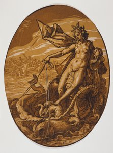 Amfitrite av Hendrick Goltzius