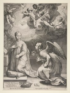 Tillkännagivande av Hendrick Goltzius