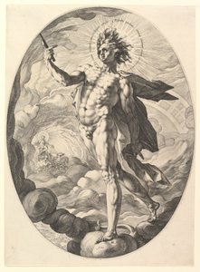 Apollon av Hendrick Goltzius