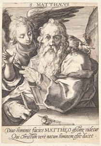 Aposteln Paulus av Hendrick Goltzius