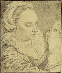 Porträtt av Sophia Drebbel, Hendrick Goltzius syster av Hendrick Goltzius