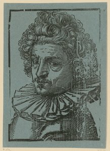 Porträtt av Gillis van Breen av Hendrick Goltzius
