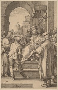 Kristus inför Pilatus av Hendrick Goltzius