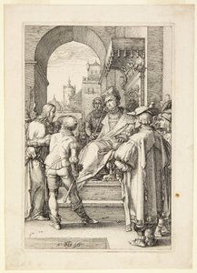 Kristus inför Pilatus av Hendrick Goltzius